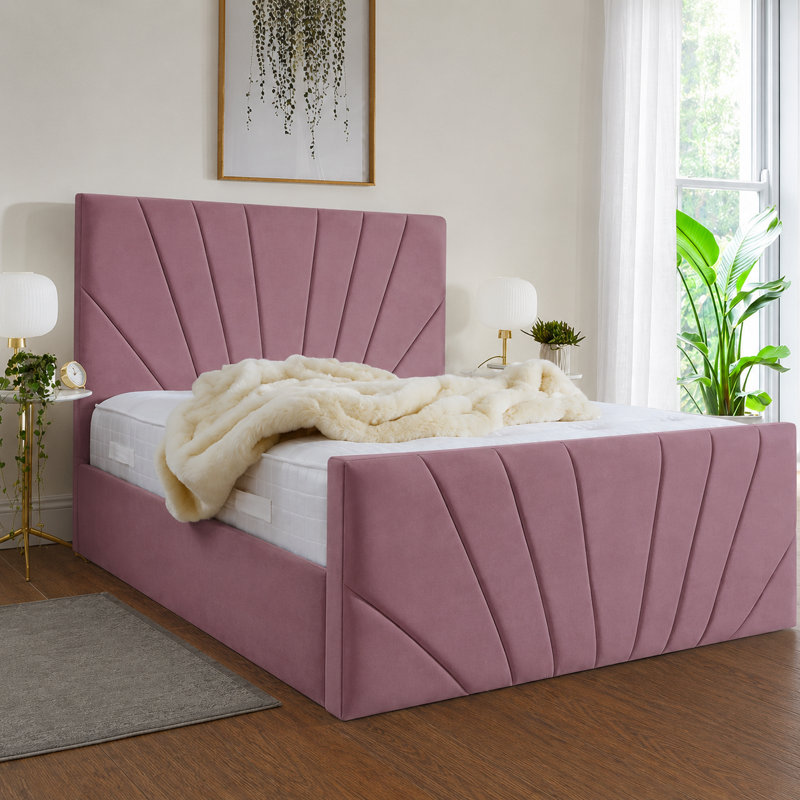 Ebenezer Chappory Storage Bed, Lilac, Single (3')