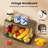 Cataliyah Wall Organizer with Wall Baskets