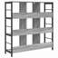 102cm W Steel Etagere Bookcase-1083320656-1083320750