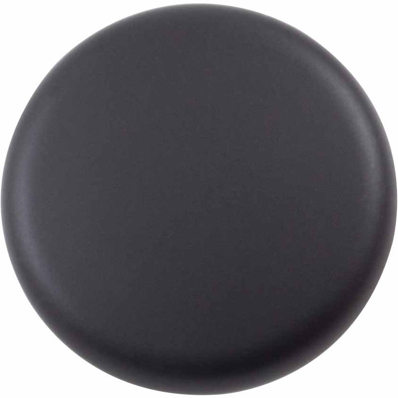 Telluride 1.5" Diameter Round Knob, Matte Black