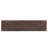Dark Brown Sandblast Finish Wood Bench, White Rustic Metal Frame, 63" In Length For Outdoor Seating Frame , Long Arrangement