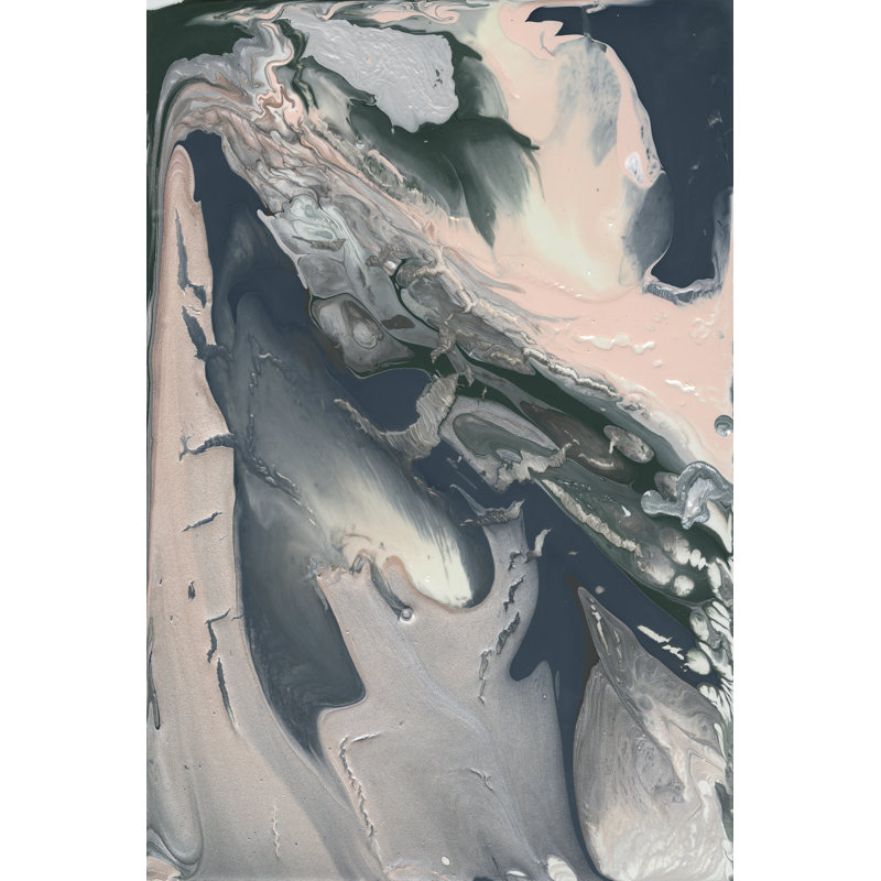 Sage Advice Abstract II by Natalie Sizemore - Wrapped Canvas Painting, 122cm H x 81cm W