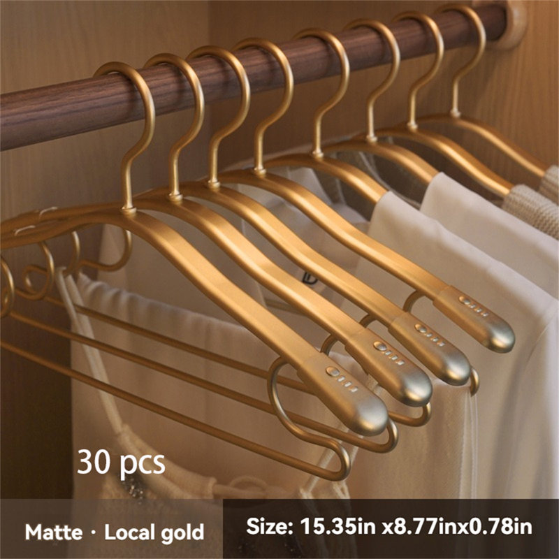 Space Aluminum Alloy Clothes Hanger, 30