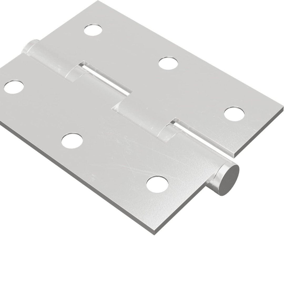 Vidaxl Hinge Silver Steel Hardware Accessory Tool Component Door Cabinet DIY