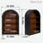 Bookcase With Wood Open Display