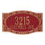 Plaque d'adresse murale sur 2 lignes Frond-1197746898-1197746902