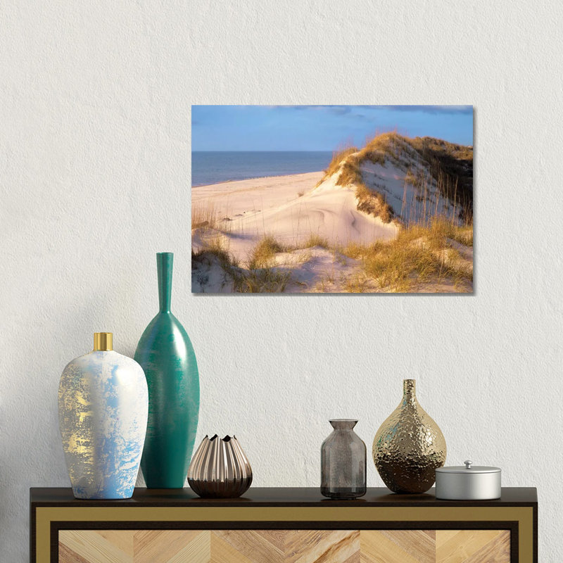 Coastal Sand Dunes, Saint Joseph Peninsula, Florida 1 Piece Wall Art on Canvas, 30.48cm H x 45.72cm W