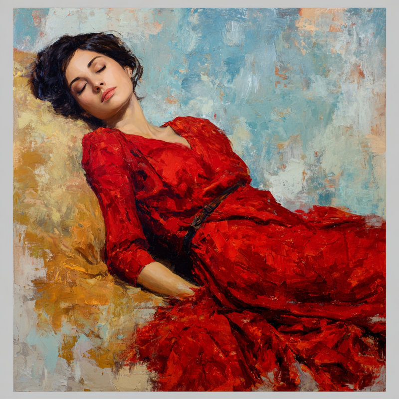 Art mural sur toile Tranquil Beauty, H 20 po x l 20 po