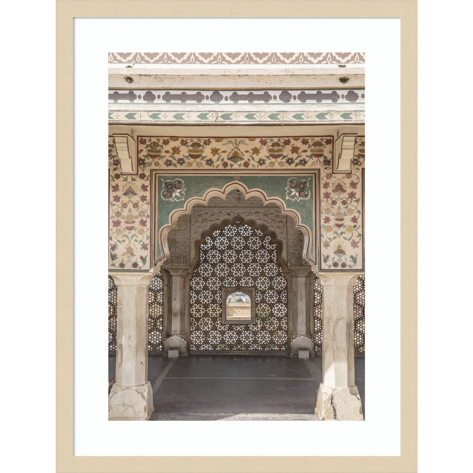 Daisey "Desert Palace" Print, 25" H x 19" W, Brown 