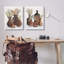 «Rustic Jars of Flowers», ensemble de 2 toiles murales par Cindy Jacobs-1700361663
