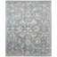 Faucett Wool Oriental Area Rug in Blue-1439341059