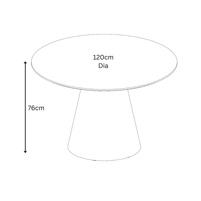 Chiera Round Dining Table