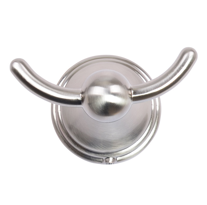 Washington Mounting Robe Hook, Satin Nickel