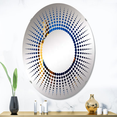 Mead Mystique - Miroir décoratif Starburst | Ovale