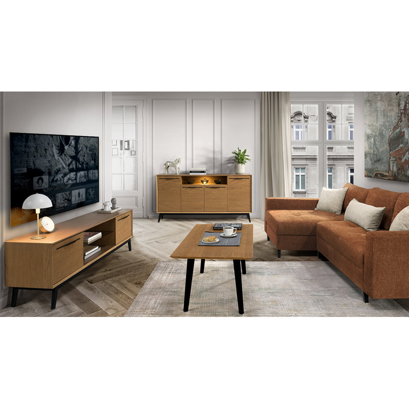 Bradner Four Leg Coffee Table