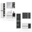 Bostyn Wall Bathroom Storage Furniture Set