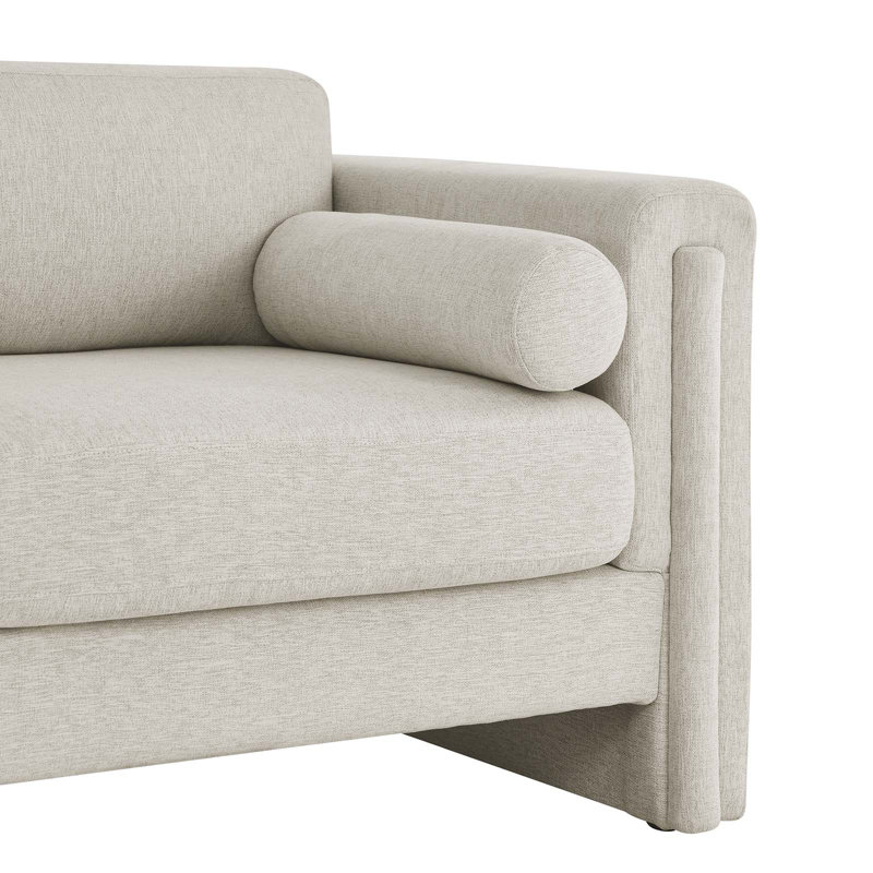 Modway Visible Sofas, Ivory 100% Polyester