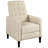 Adysyn Button Tufted Upholstered Manual Push-Back Recliner-1095547215