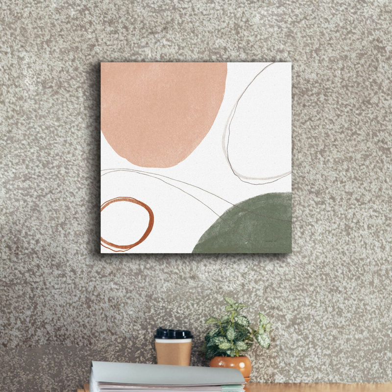 Art mural sur toile  «Thread Of Motion 1 Warm C» par Danhui Nai