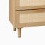 Commode 6 tiroirs en rotin, chambre à coucher, salon-153425891-153425889