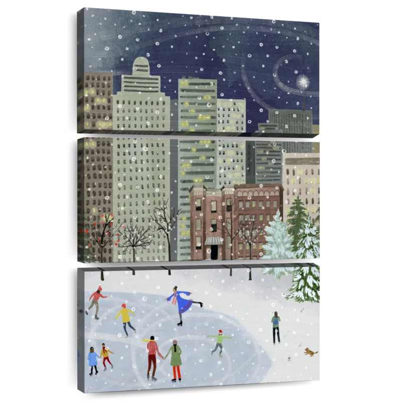 Lelend Christmas In The City II, H 57 po x l 36 po