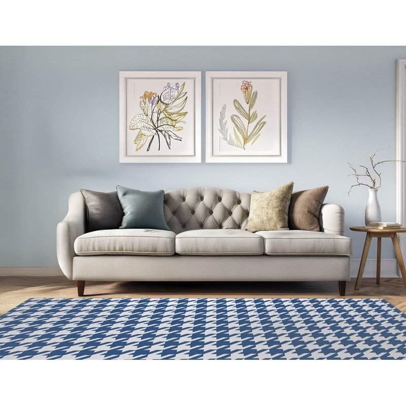 Send in the Hounds Indoor Non-Slip Area Rug, Rectangle 3' x 5'