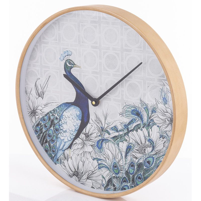 Carisha Manufactured Wood Wall Clock
