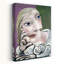 Impression d'art mural moderne abstrait femme pensive-2022268526