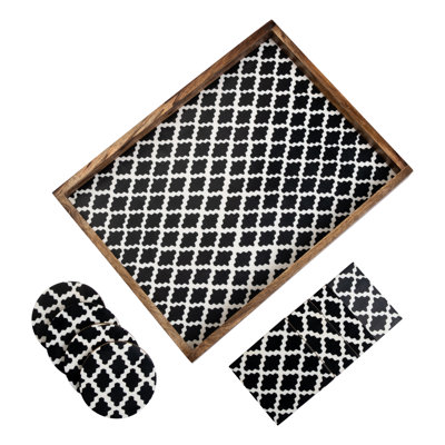 Aiesha Solid Wood Tray