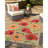 Embroidered Outdoor Throw Pillow