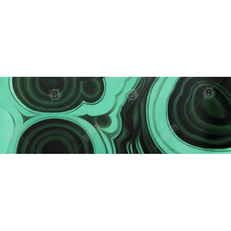 «Malachite Stone», reproduction sur toile