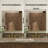 30 in. W x 30 in. H  Rectangular Framed Wall Bathroom Vanity Mirror in Brushed Gold-235226132-235226133