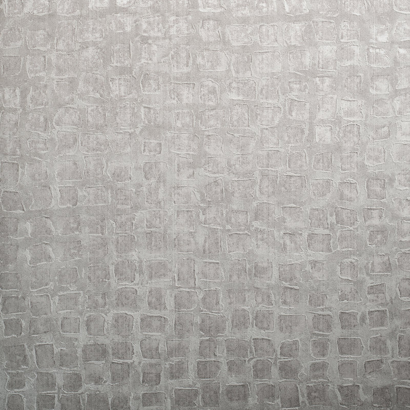 Manhattan Metallic Loft Tiles 10.05m x 53cm Wallpaper Roll, Taupe Grey