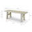 Miryam Solid Wood Bench