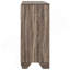 Commode 6 tiroirs en taupe délavé-1334159989