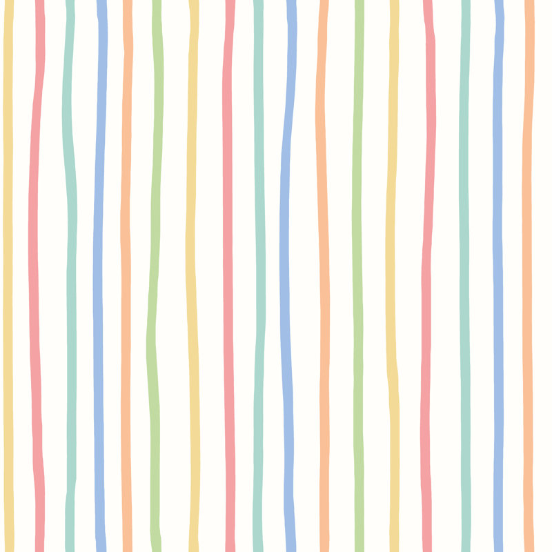 Wobbly Stripe - Primary Mix