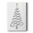 Christmas Tree III -Custom Wrapped Gallery Cavas