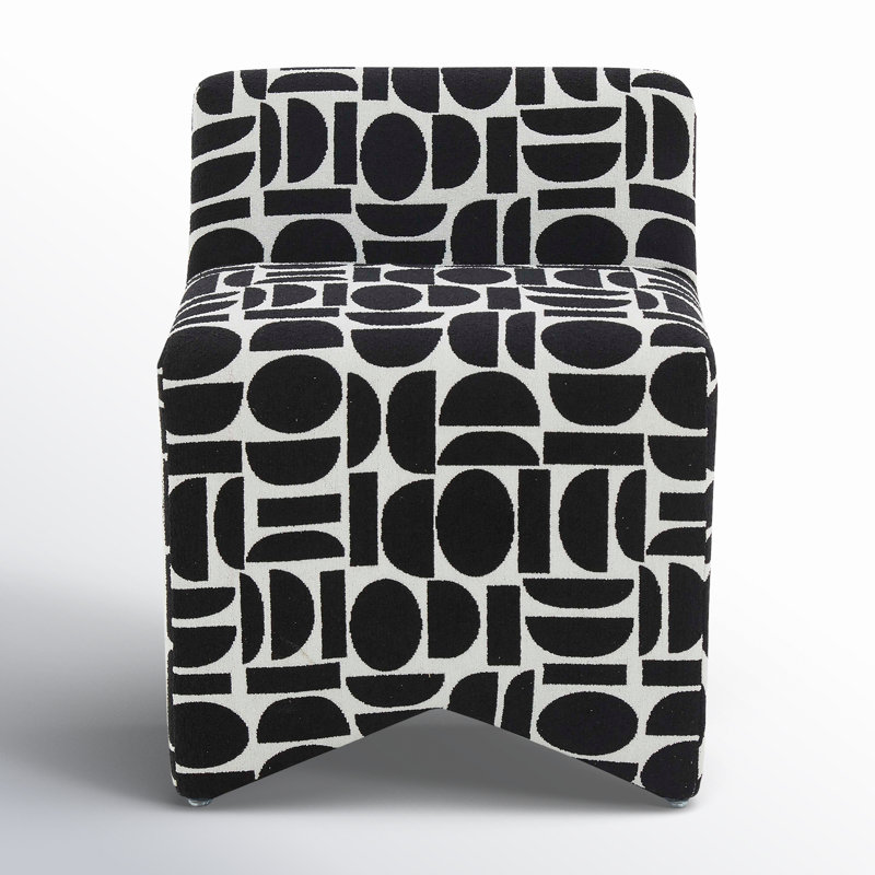 Chalkhill Accent Stool, Black