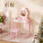 Kids Vanity with Stool and LED Mirror-114466681