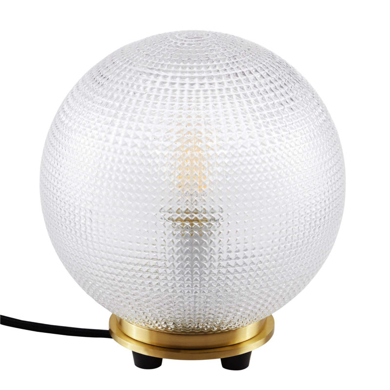Modway Destiny Glass and Metal Table Lamp
