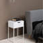 Rudys 40cm W Solid + Manufactured Wood Bedside Table-1538328669
