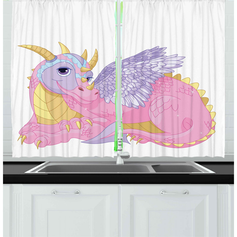 Pointed Kitchen Curtain