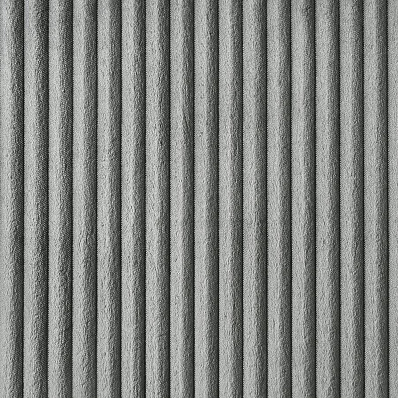 Lit tapissier Cary, Gris, Grand