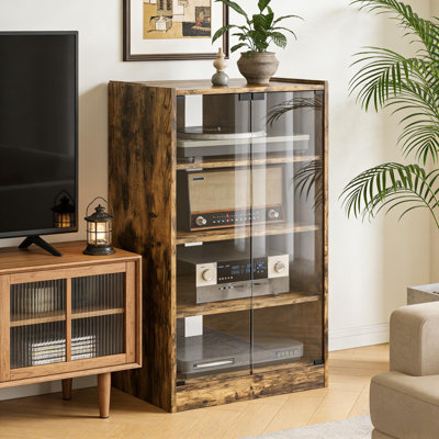 Audio Rack Cabinet,Media Storage Cabinet