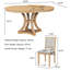 Ensemble de salle à manger extensible 5 pièces-1219596447
