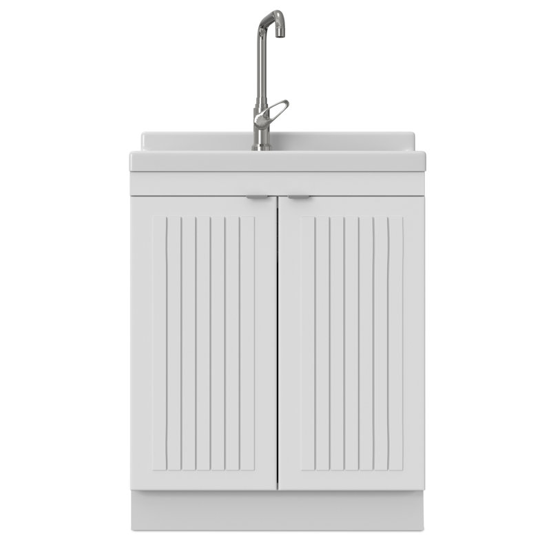 Évier et armoire à lessive tout-en-un Murphy 28 po