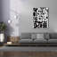 "Epic Graffiti" Noir "par Ishita Banerjee, art mural sur toile, 40 po x 54 po