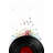 Black Bedroom Canvas - Notes Escaping Vinyl Record Art Decor