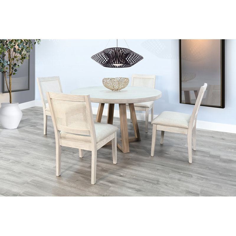Aurika 18'' H Upholstered Side Chair, Gray