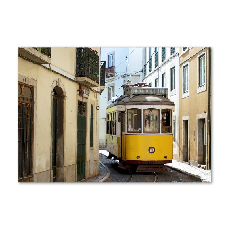 Tram From Lisbon - Wrapped Canvas Print